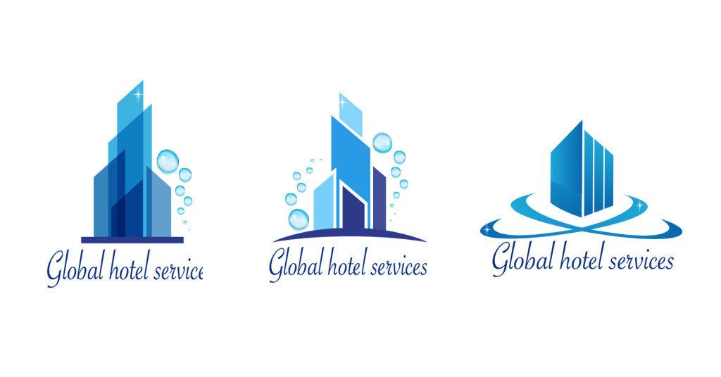 Globalhotelservices logo + business card
